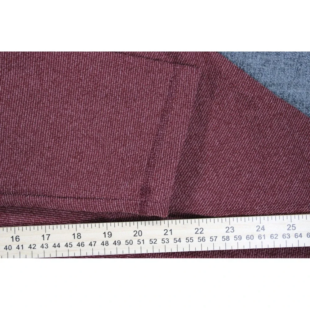 The North Face Mens XXL 1/4 Zip Fleece Pullover Burgundy Red Heathered 0841